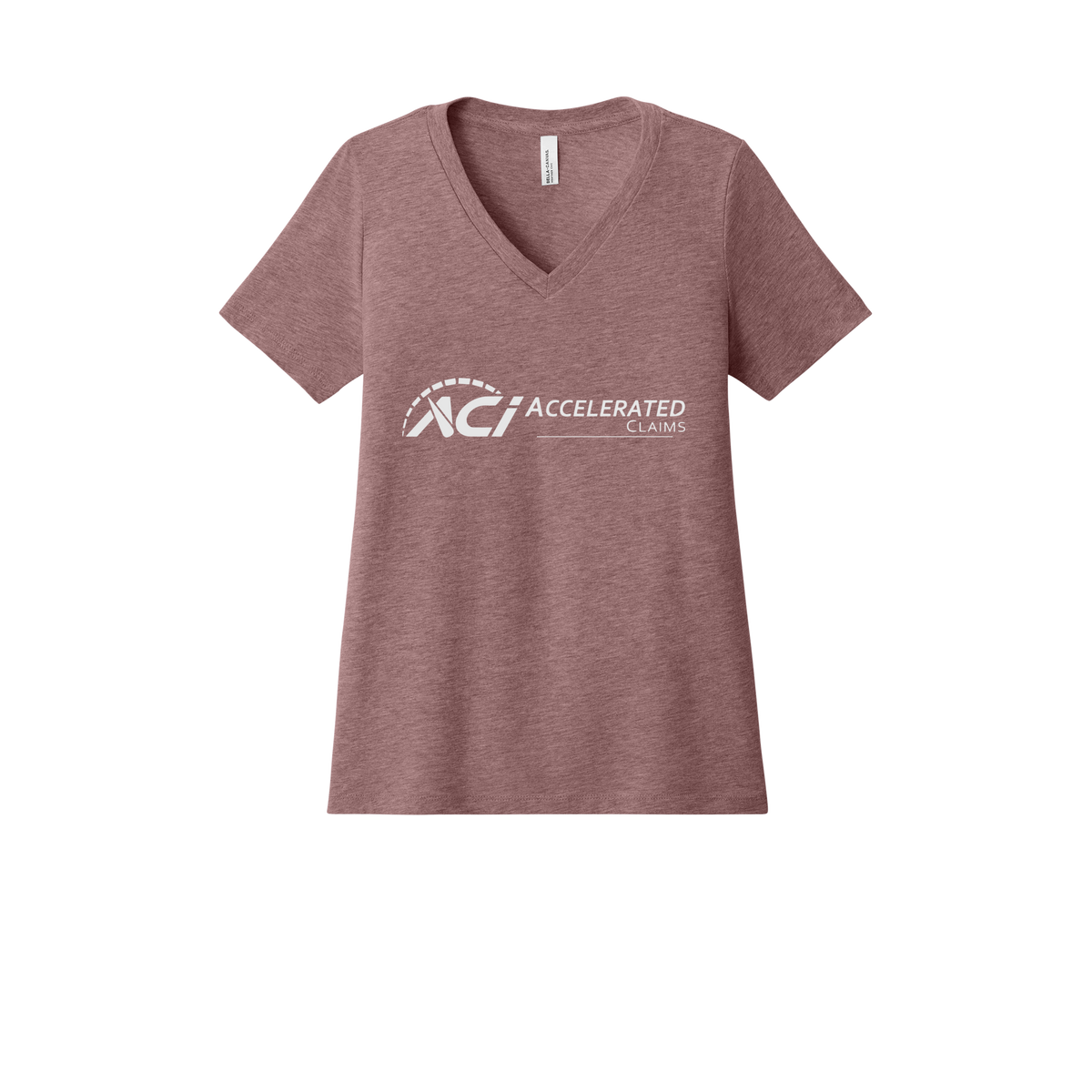 accelclaims-womens-relaxed-v-neck-tee-dtf-front-6405CVC-heathermauve-flat-front