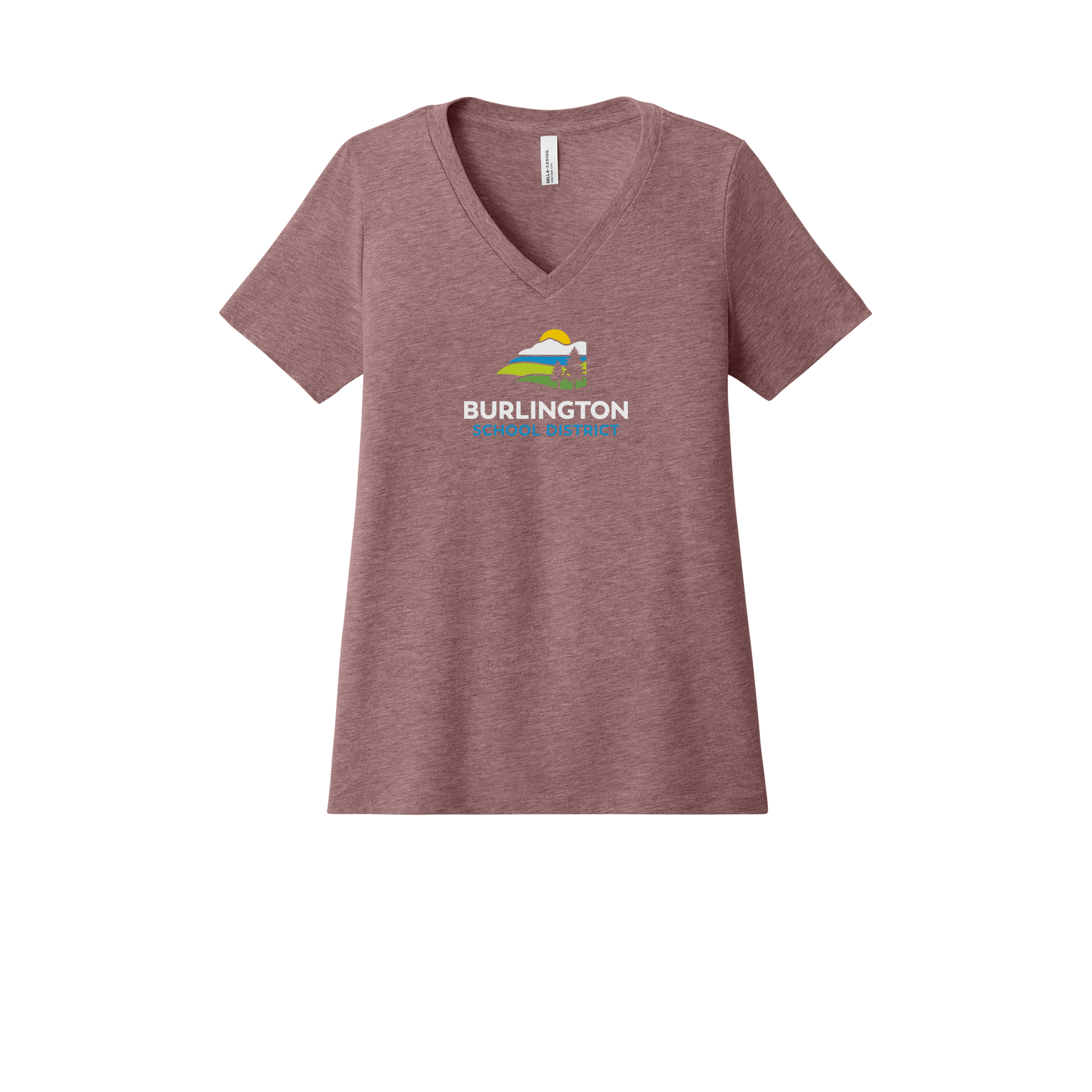 bsdvt-womens-relaxed-v-neck-tee-dtf-front-6405CVC-heathermauve-flat-front