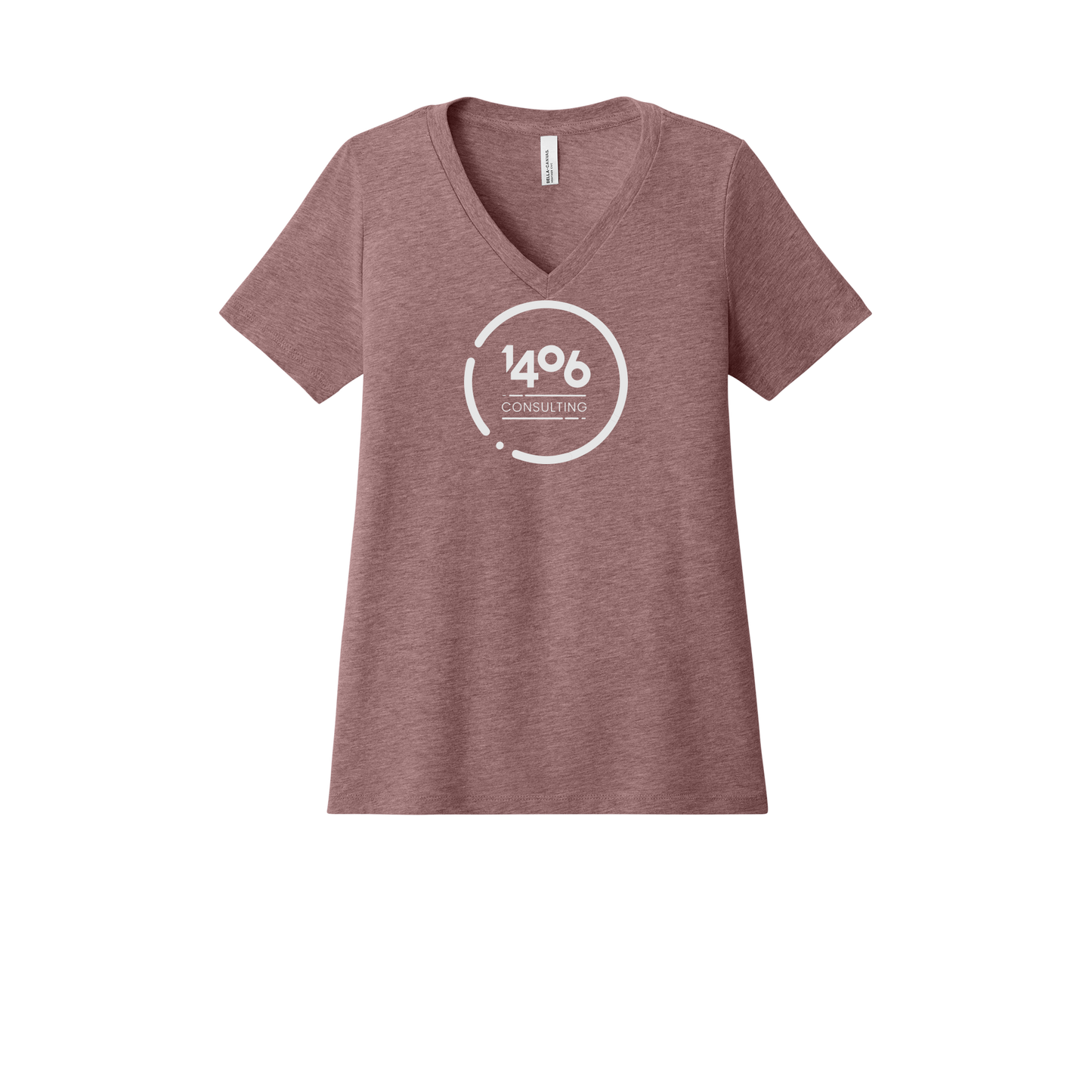 1406consulting-womens-relaxed-v-neck-tee-dtf-front-6405CVC-heathermauve-flat-front