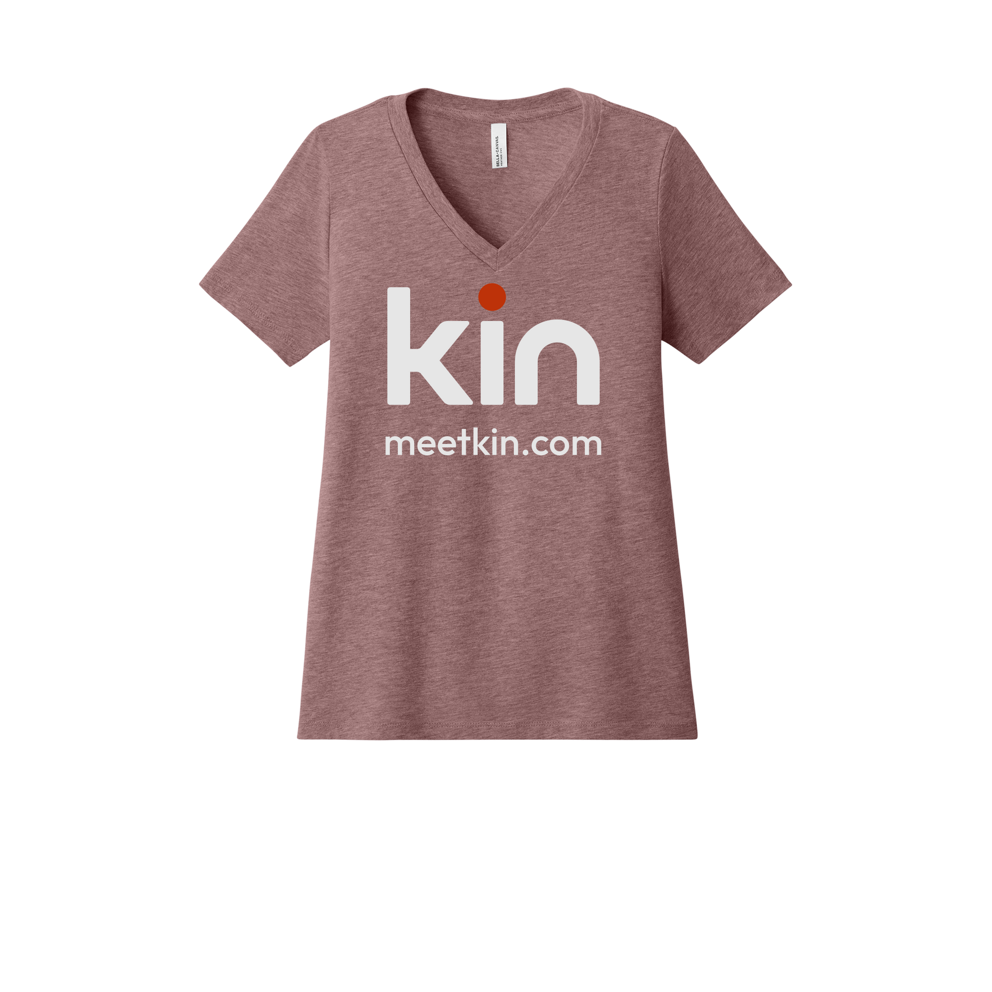 kin-womens-relaxed-v-neck-tee-dtf-front-6405CVC-heathermauve-flat-front