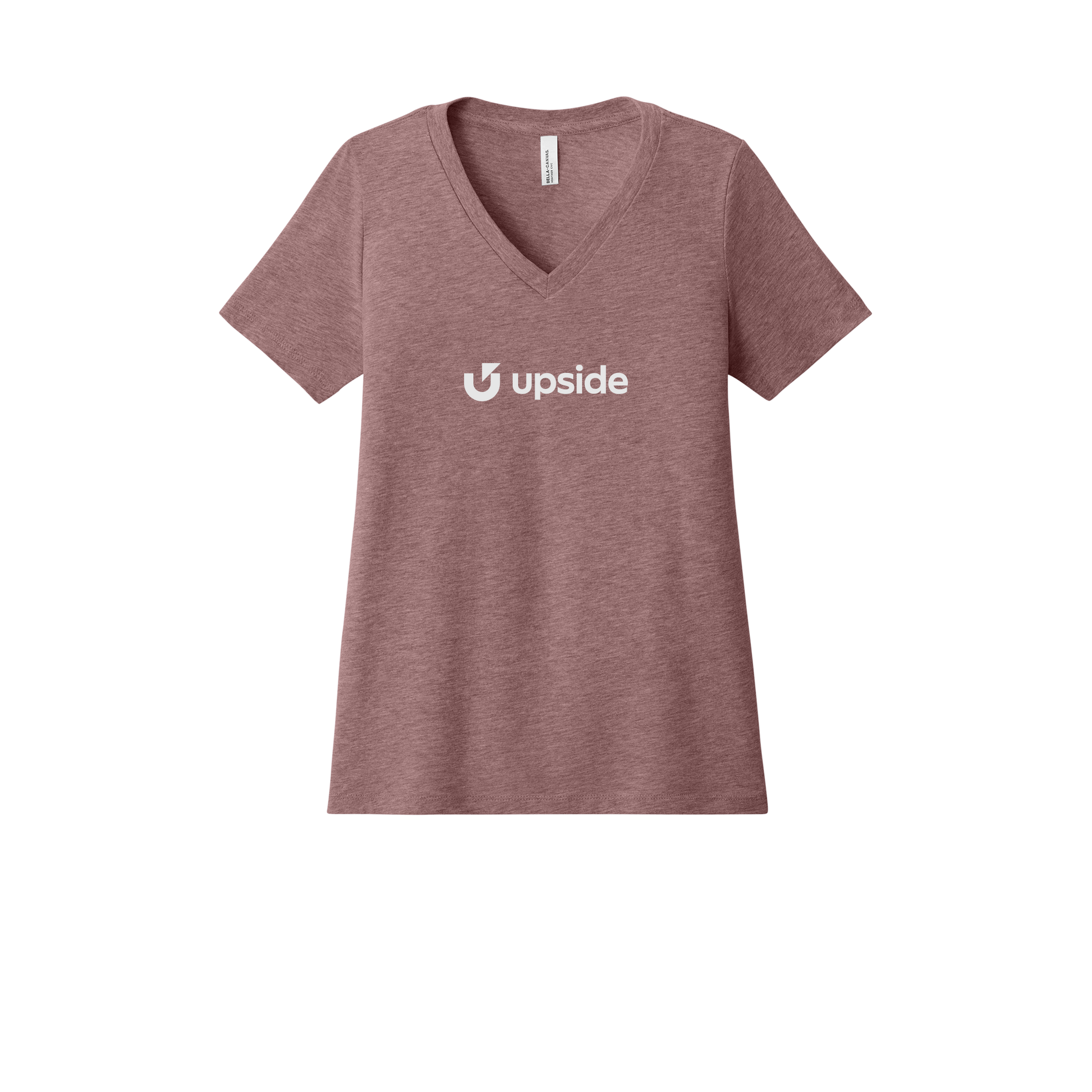 upside-womens-relaxed-v-neck-tee-dtf-front-6405CVC-heathermauve-flat-front