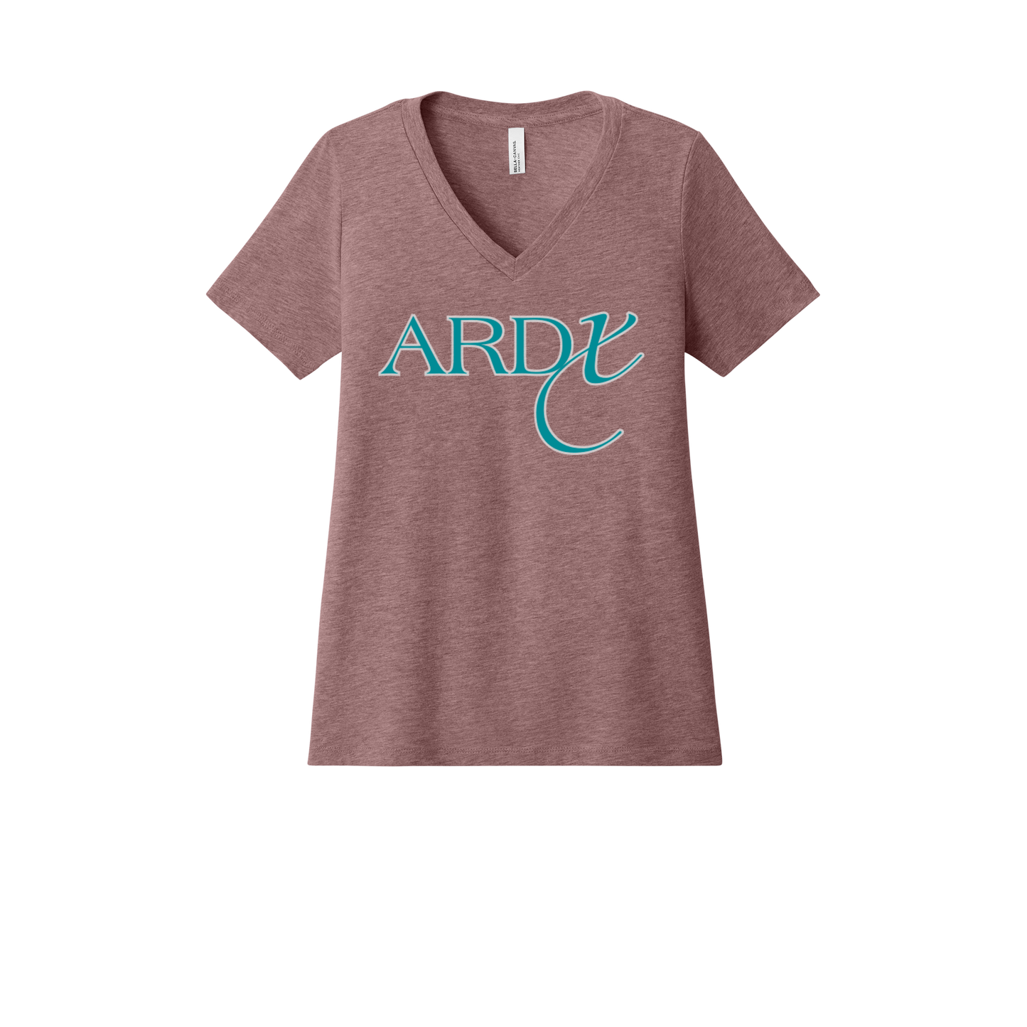 ardx-womens-relaxed-v-neck-tee-dtf-front-6405CVC-heathermauve-flat-front