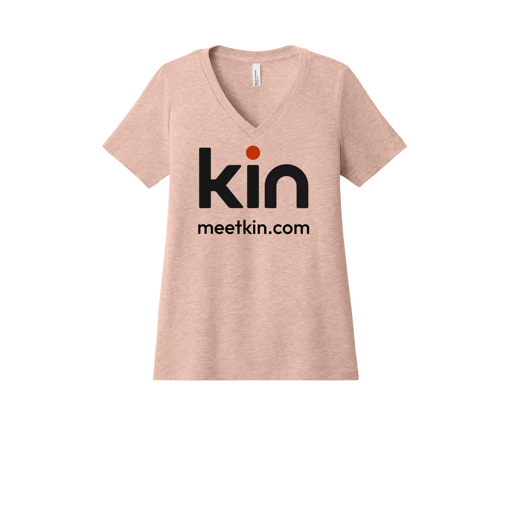 kin-womens-relaxed-v-neck-tee-dtf-front-6405CVC-heatherpeach-flat-front