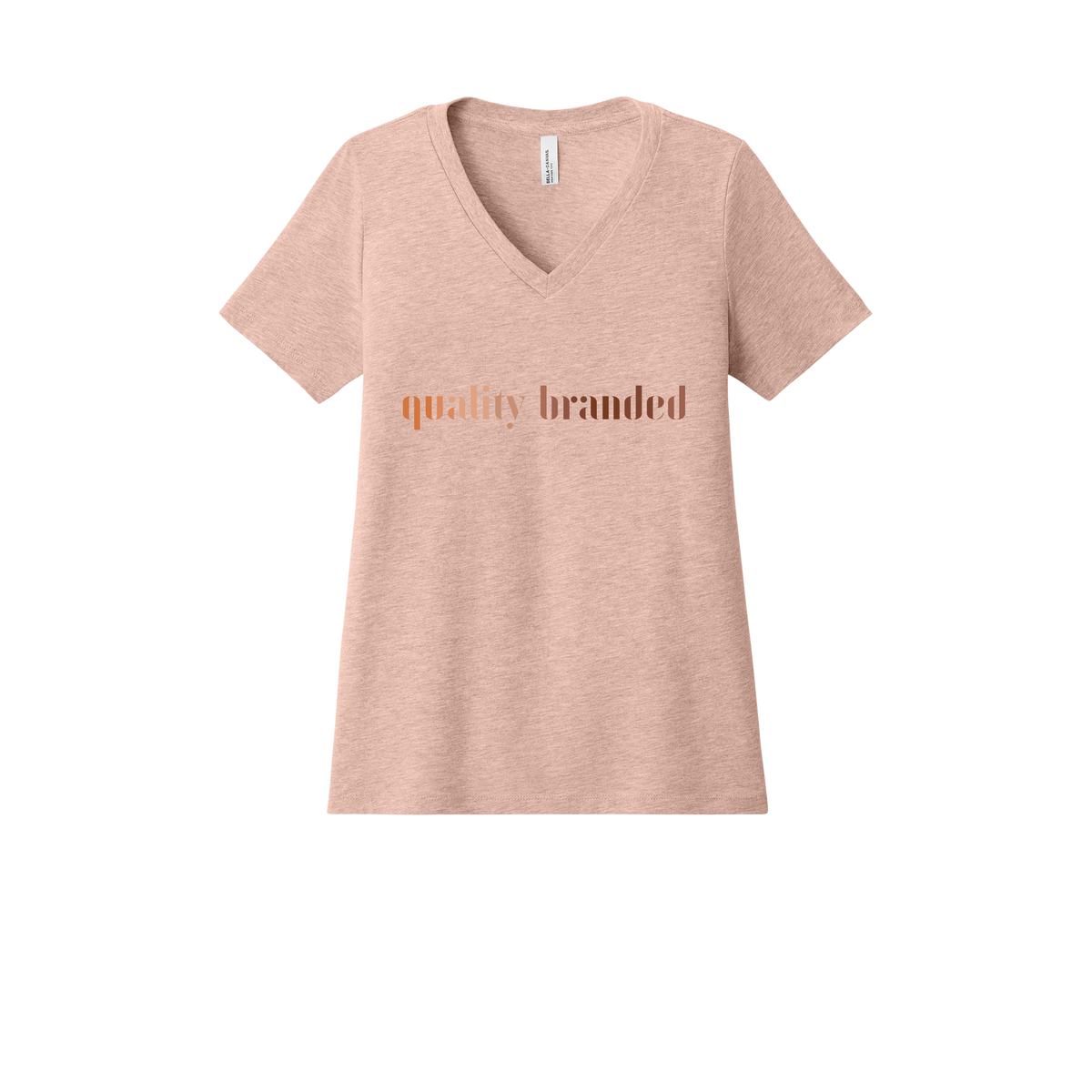qualitybranded-womens-relaxed-v-neck-tee-dtf-front-6405CVC-heatherpeach-flat-front