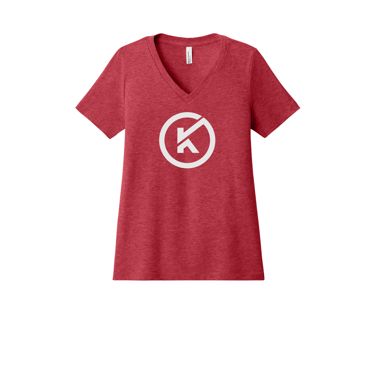 kitmanlabs-womens-relaxed-v-neck-tee-dtf-front-6405CVC-heatherred-flat-front