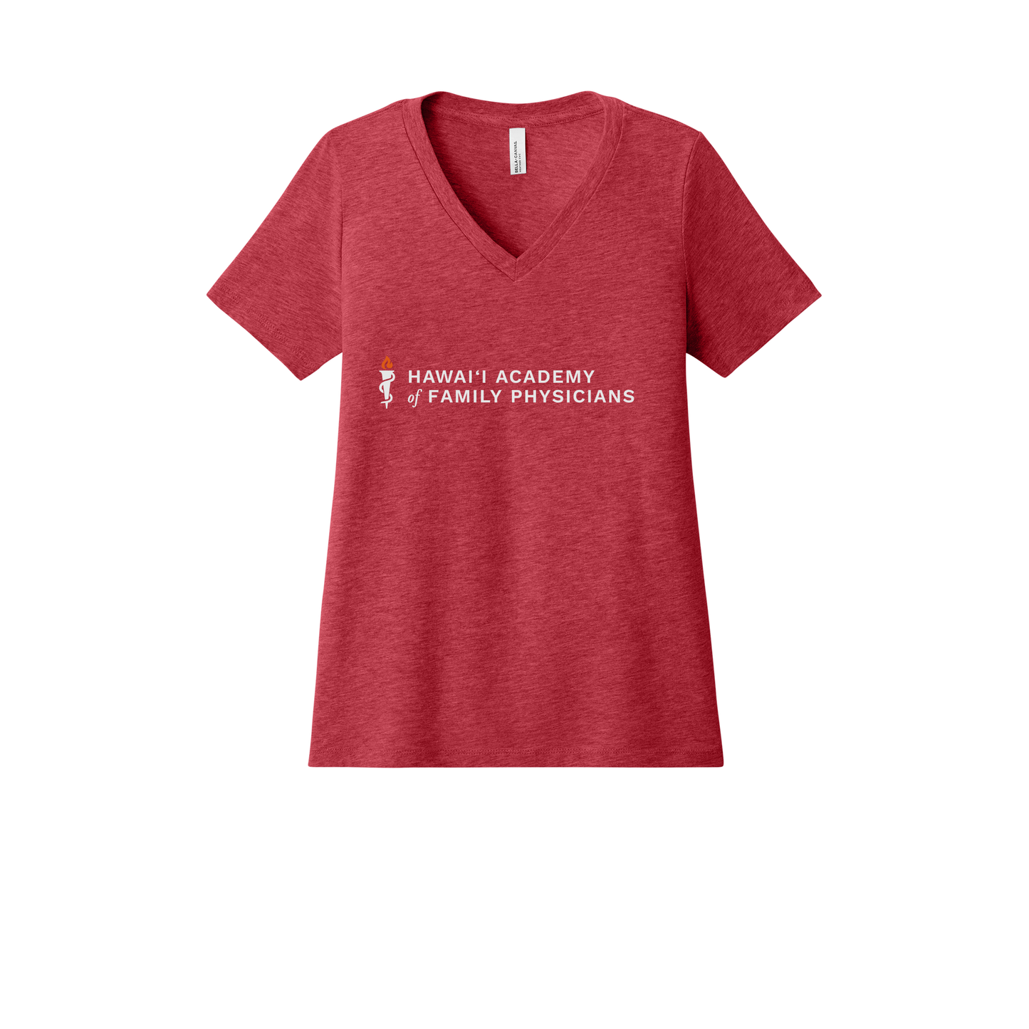 hafp-womens-relaxed-v-neck-tee-dtf-front-6405CVC-heatherred-flat-front