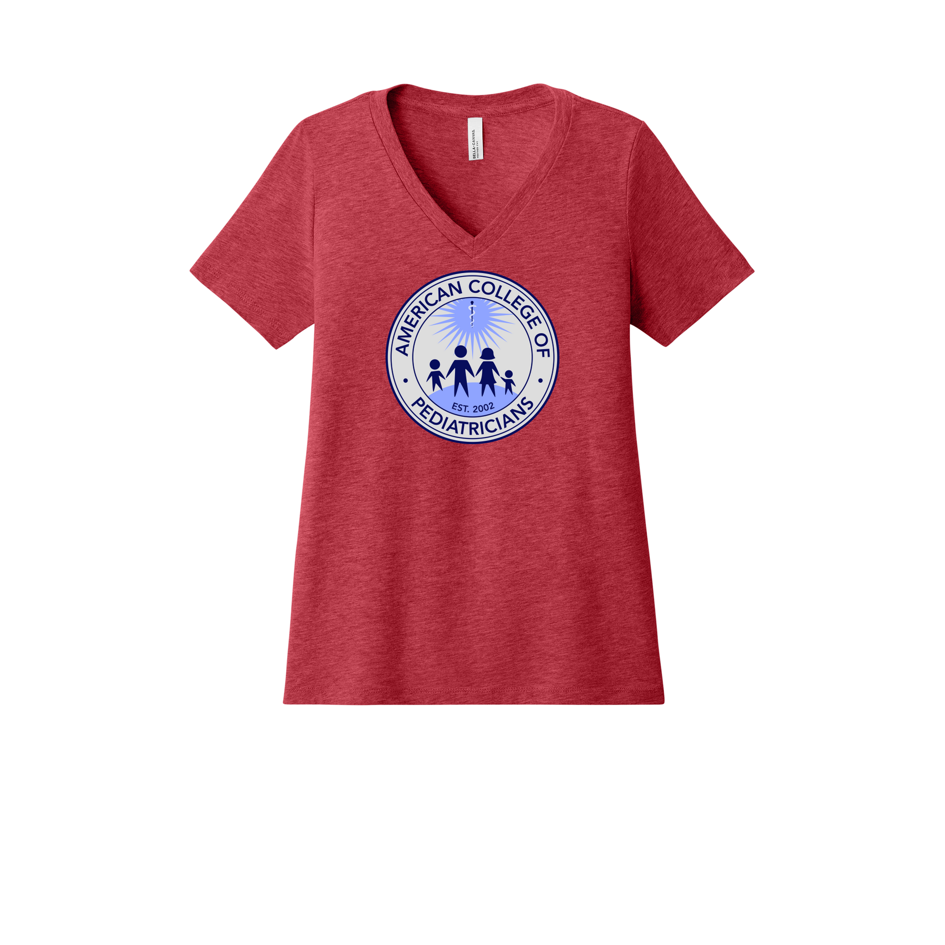 acpeds-womens-relaxed-v-neck-tee-dtf-front-6405CVC-heatherred-flat-front