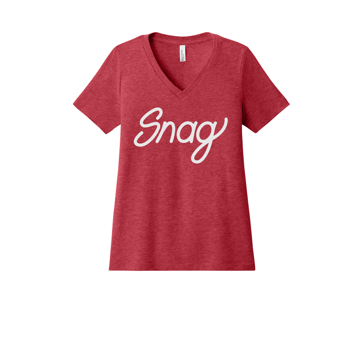 snagdelivery-womens-relaxed-v-neck-tee-dtf-front-6405CVC-heatherred-flat-front