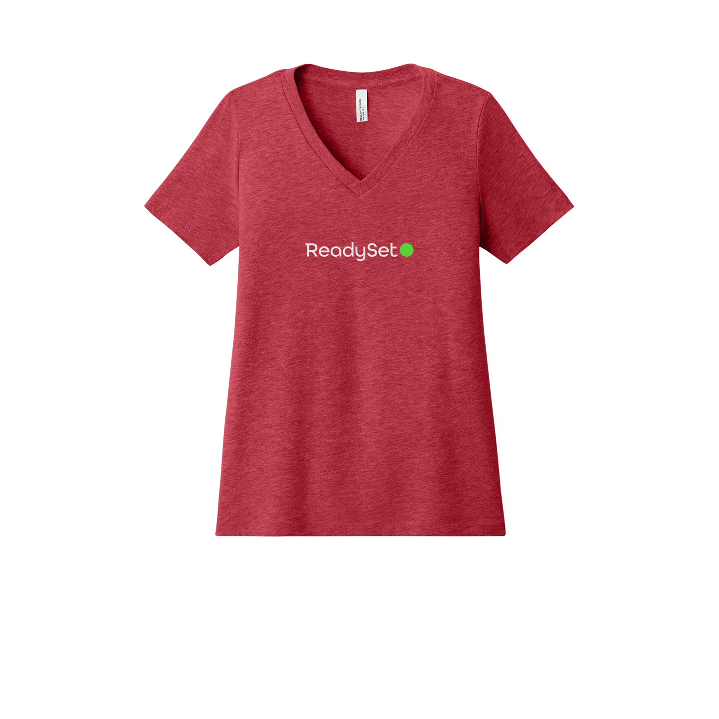 readysetsurgical-womens-relaxed-v-neck-tee-dtf-front-6405CVC-heatherred-flat-front