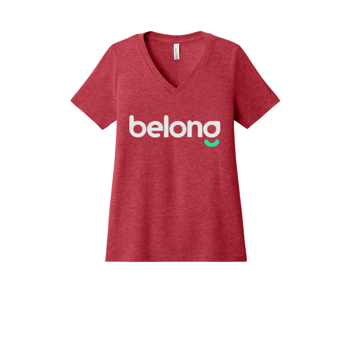 belonghome-womens-relaxed-v-neck-tee-dtf-front-6405CVC-heatherred-flat-front