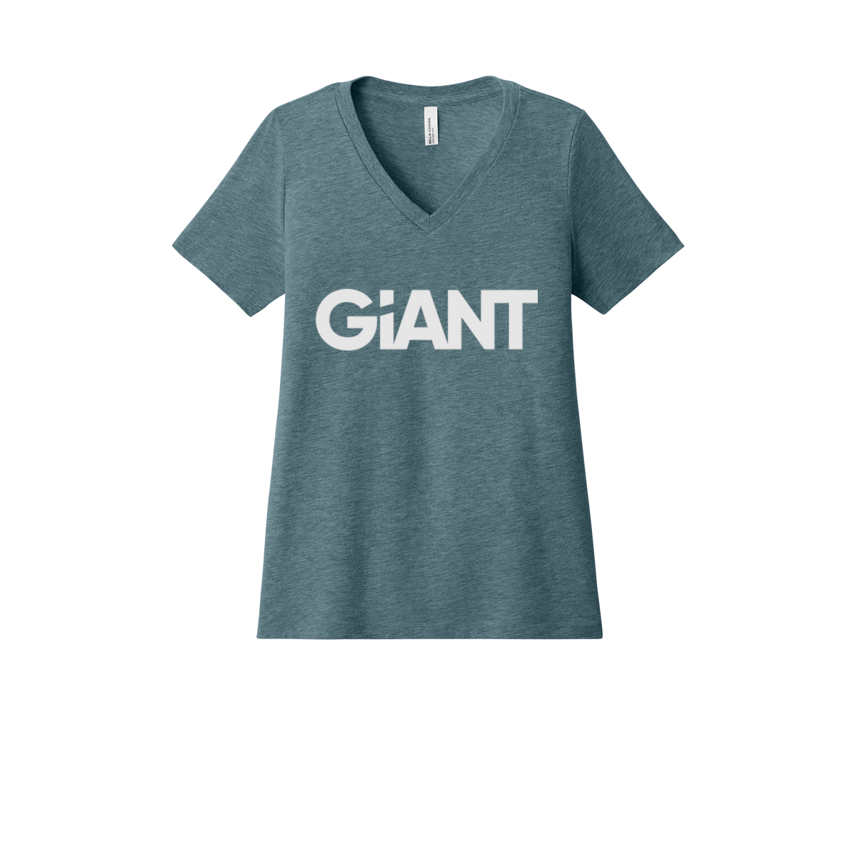 giantworldwide-womens-relaxed-v-neck-tee-dtf-front-6405CVC-heatherslate-flat-front