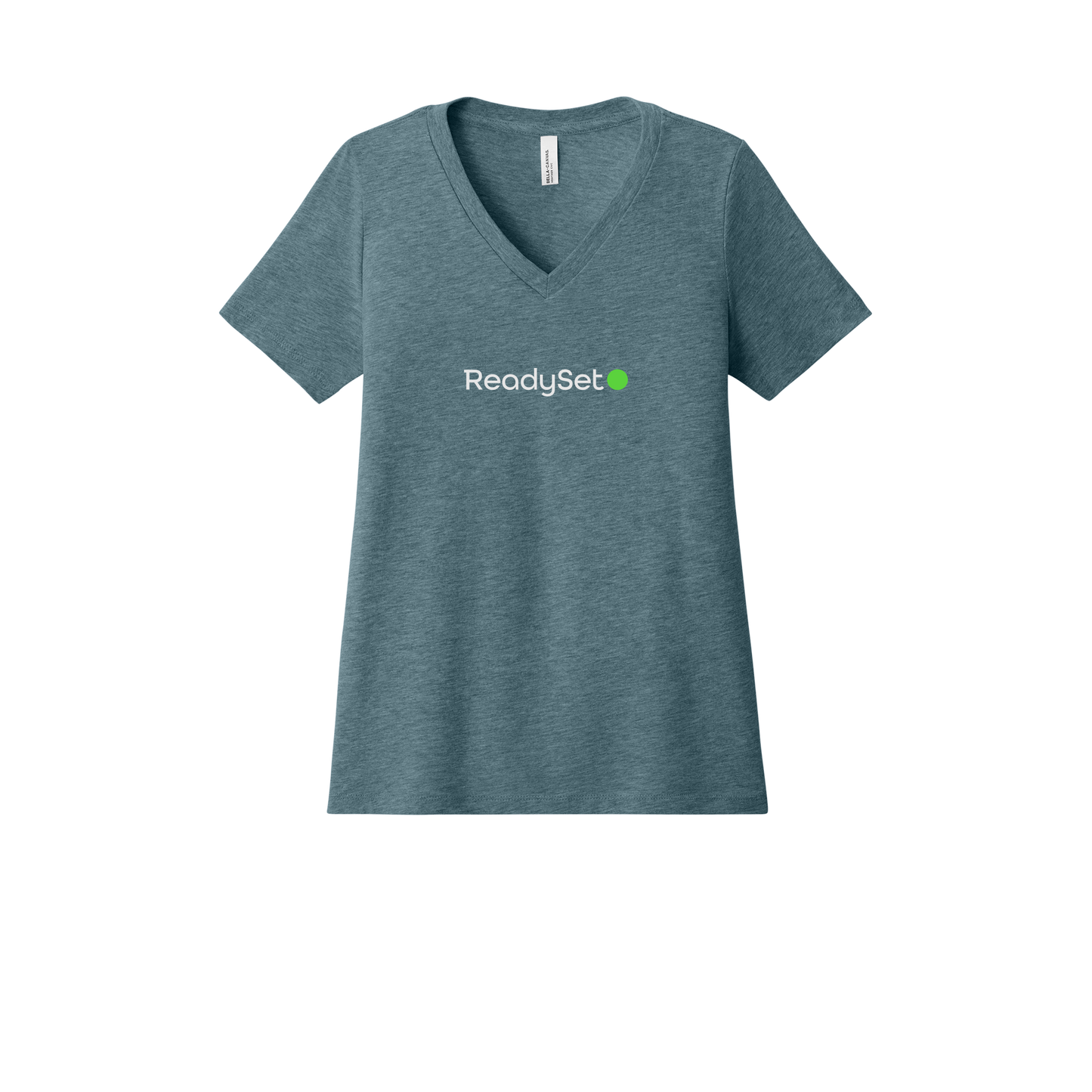 readysetsurgical-womens-relaxed-v-neck-tee-dtf-front-6405CVC-heatherslate-flat-front