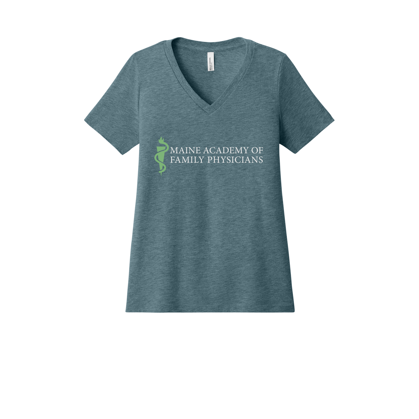 maineafp-womens-relaxed-v-neck-tee-dtf-front-6405CVC-heatherslate-flat-front