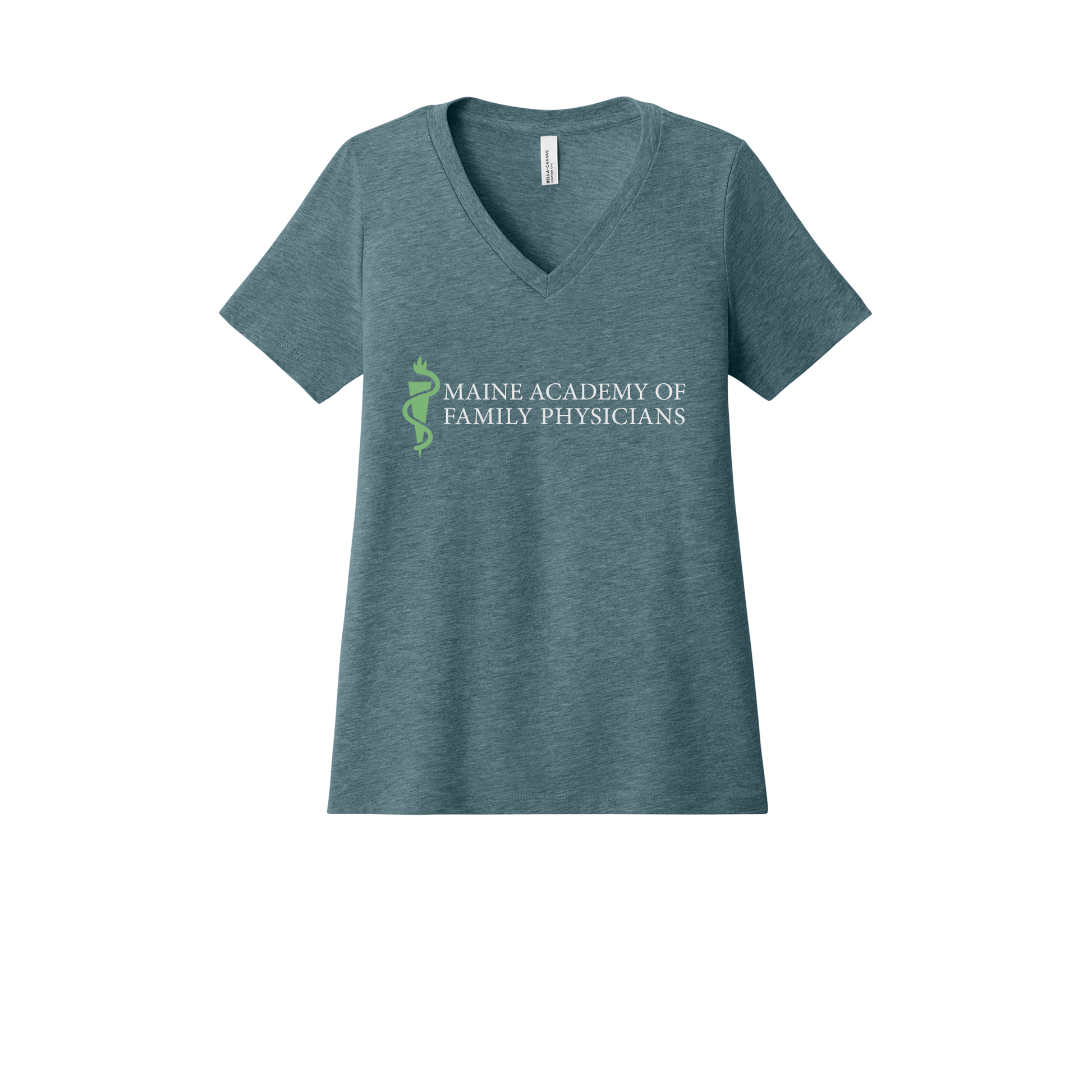 maineafp-womens-relaxed-v-neck-tee-dtf-front-6405CVC-heatherslate-flat-front