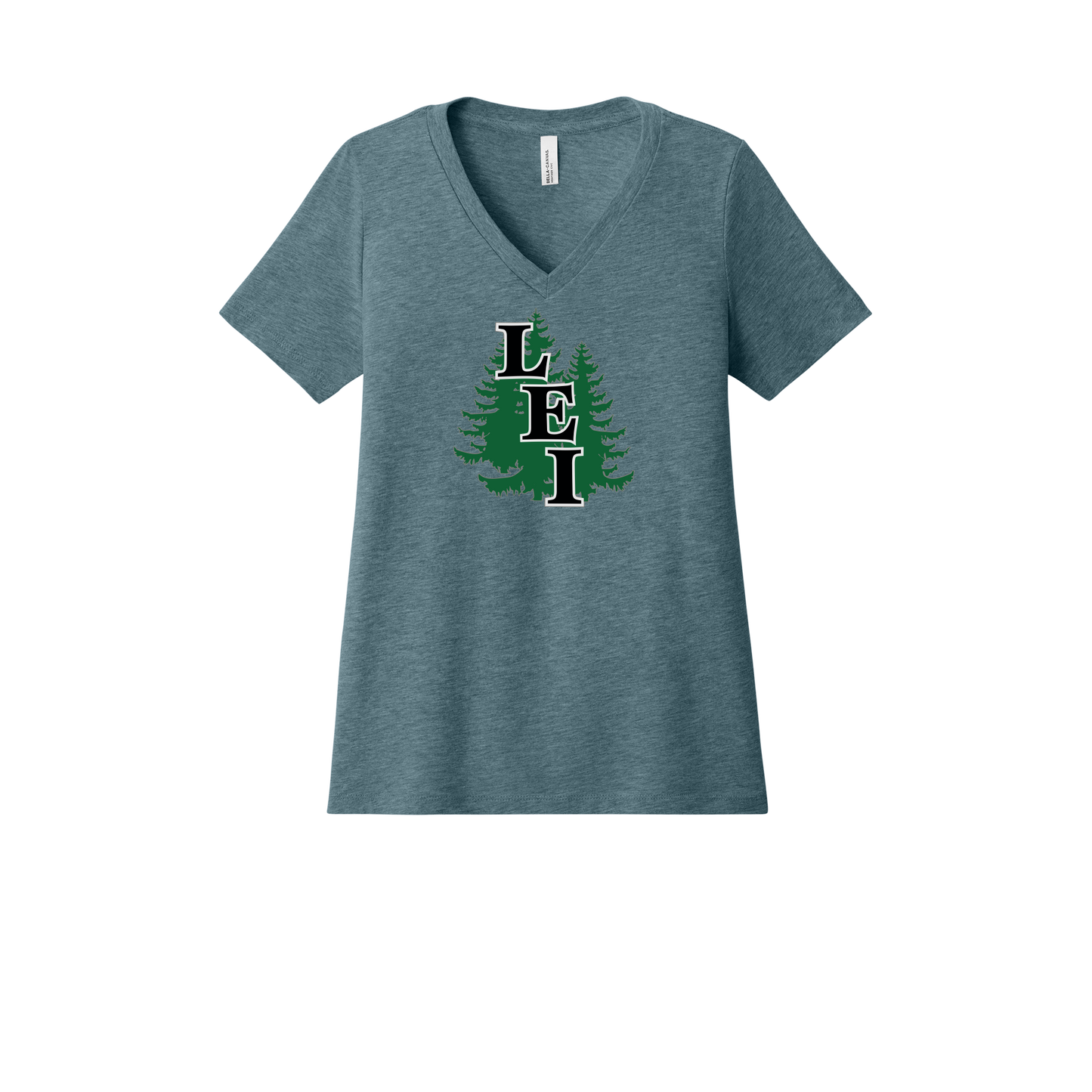 leisite-womens-relaxed-v-neck-tee-dtf-front-6405CVC-heatherslate-flat-front