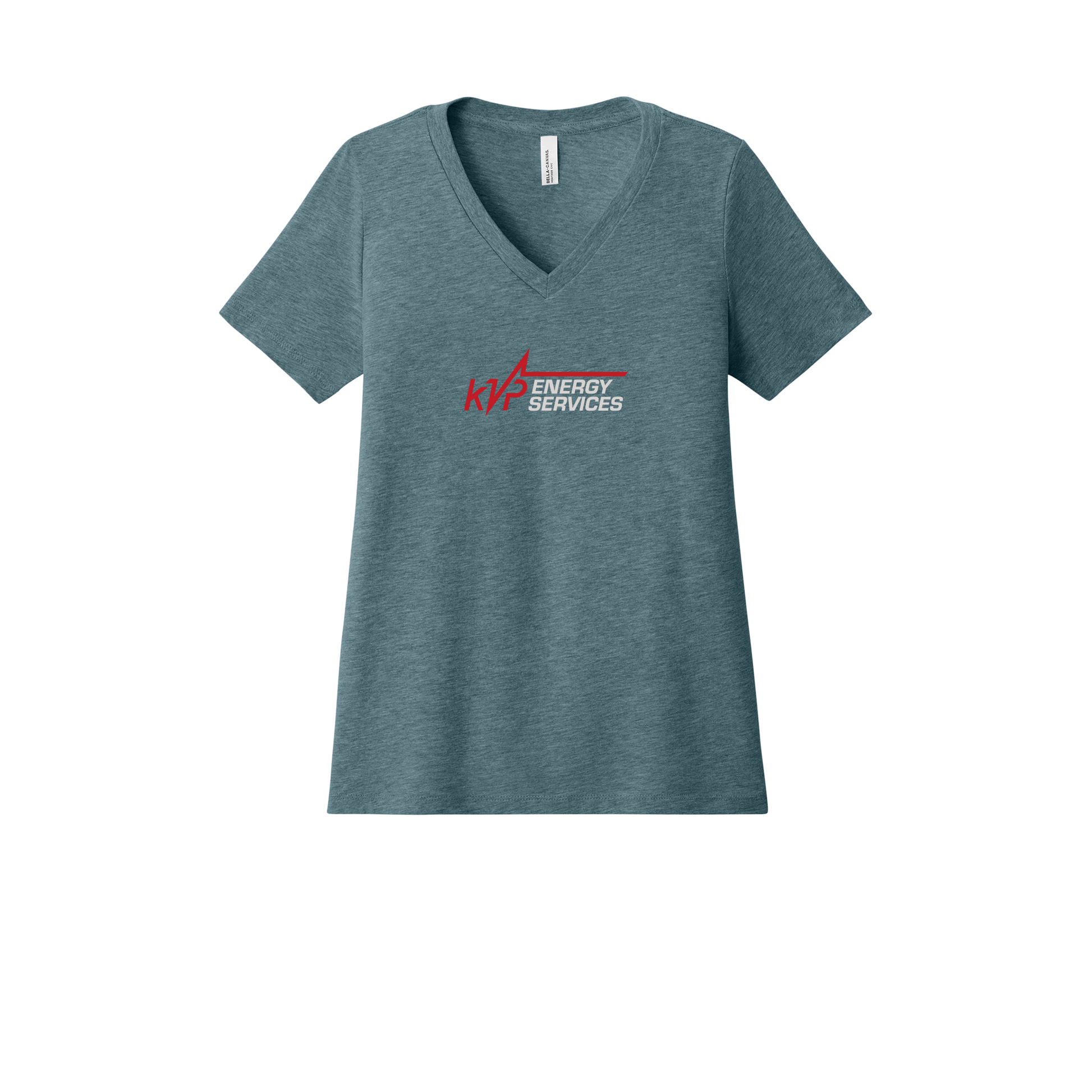 kvpenergy-womens-relaxed-v-neck-tee-dtf-front-6405CVC-heatherslate-flat-front
