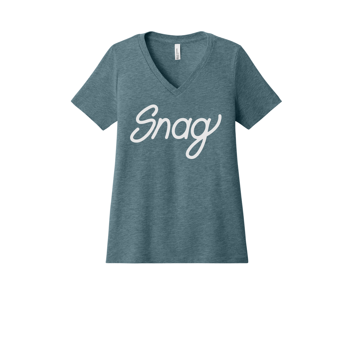 snagdelivery-womens-relaxed-v-neck-tee-dtf-front-6405CVC-heatherslate-flat-front