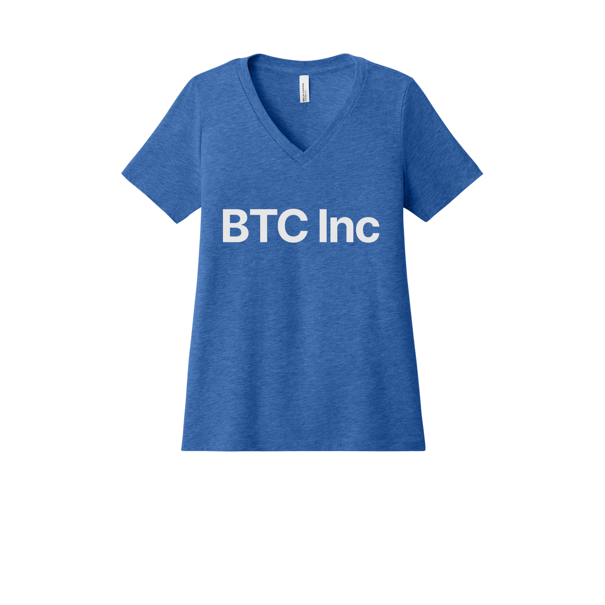 btc-womens-relaxed-v-neck-tee-dtf-front-6405CVC-heathertrueroyal-flat-front