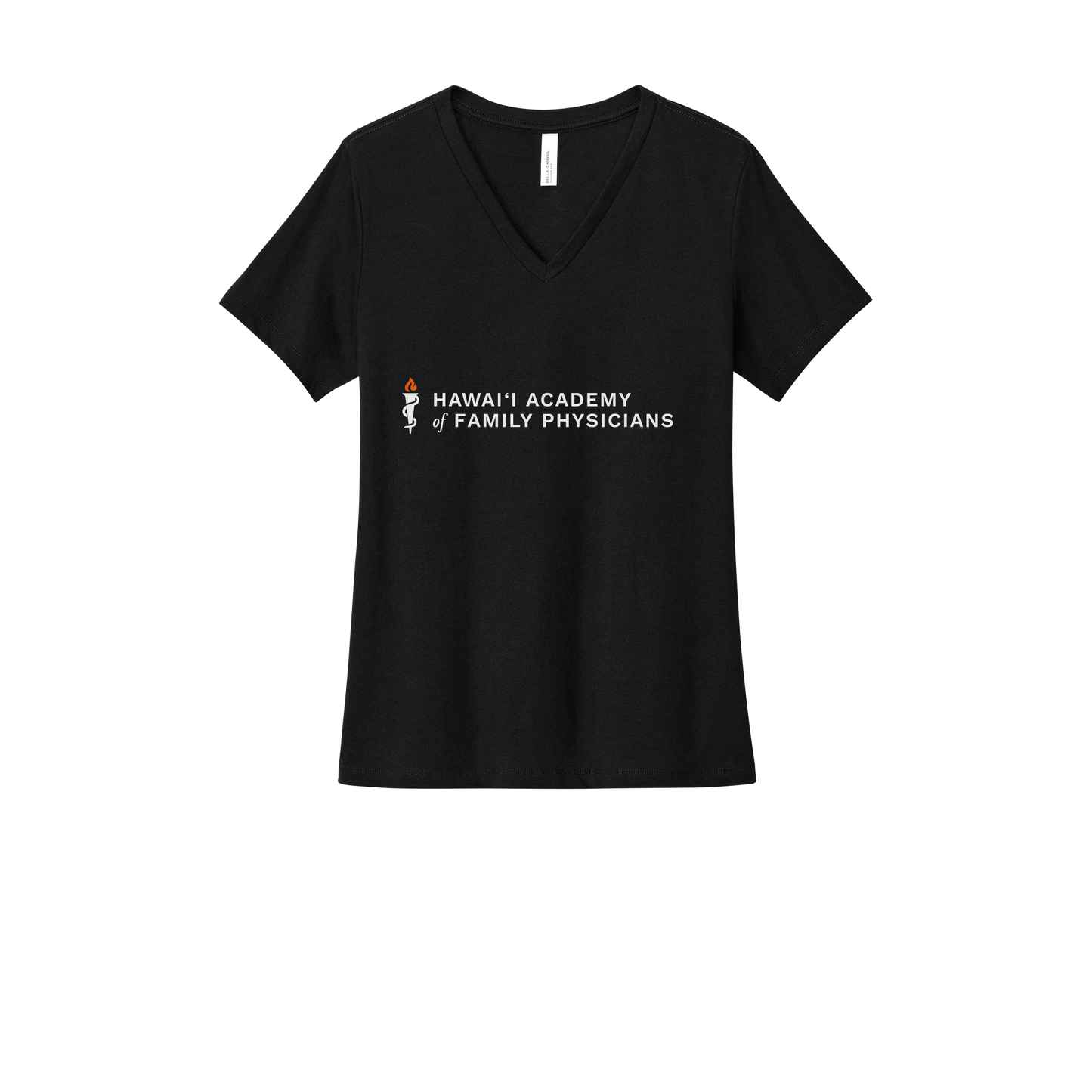 hafp-womens-relaxed-v-neck-tee-dtf-front-6405CVC-solidblackblend-flat-front