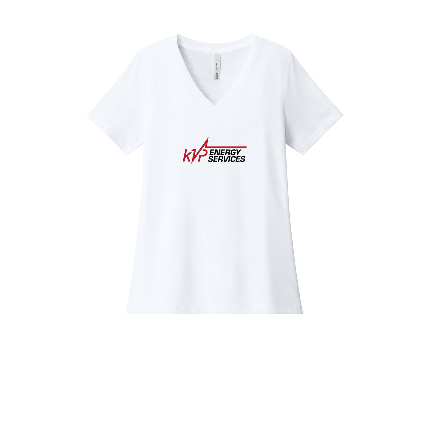 kvpenergy-womens-relaxed-v-neck-tee-dtf-front-6405CVC-solidwhiteblend-flat-front