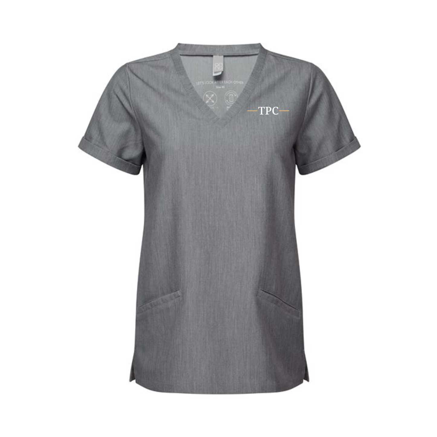 Women's Invincible V-Neck Stretch Scrub Top