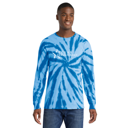 Port & Company® Tie-Dye Long Sleeve Tee