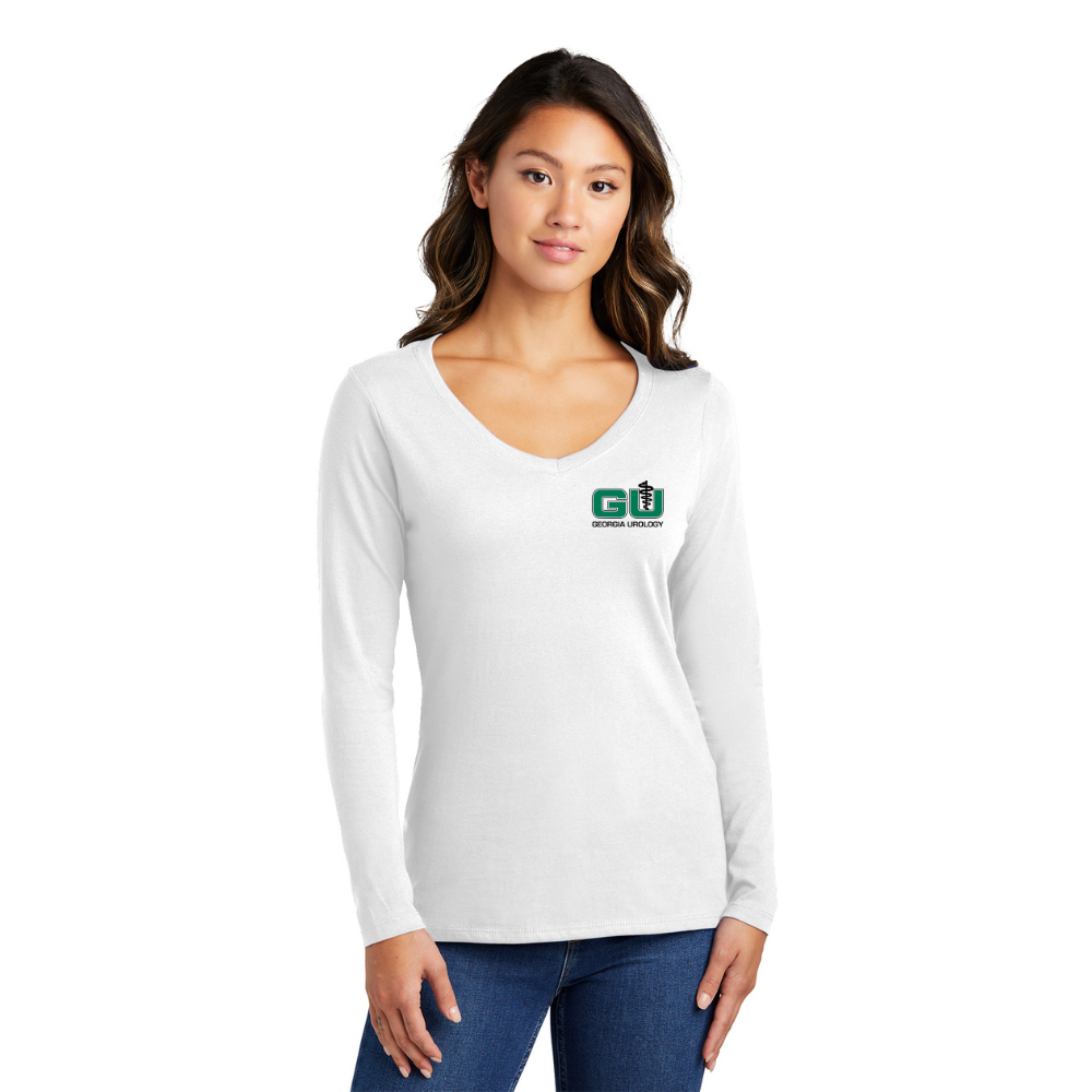 Women's Long Sleeve V-Neck Tee