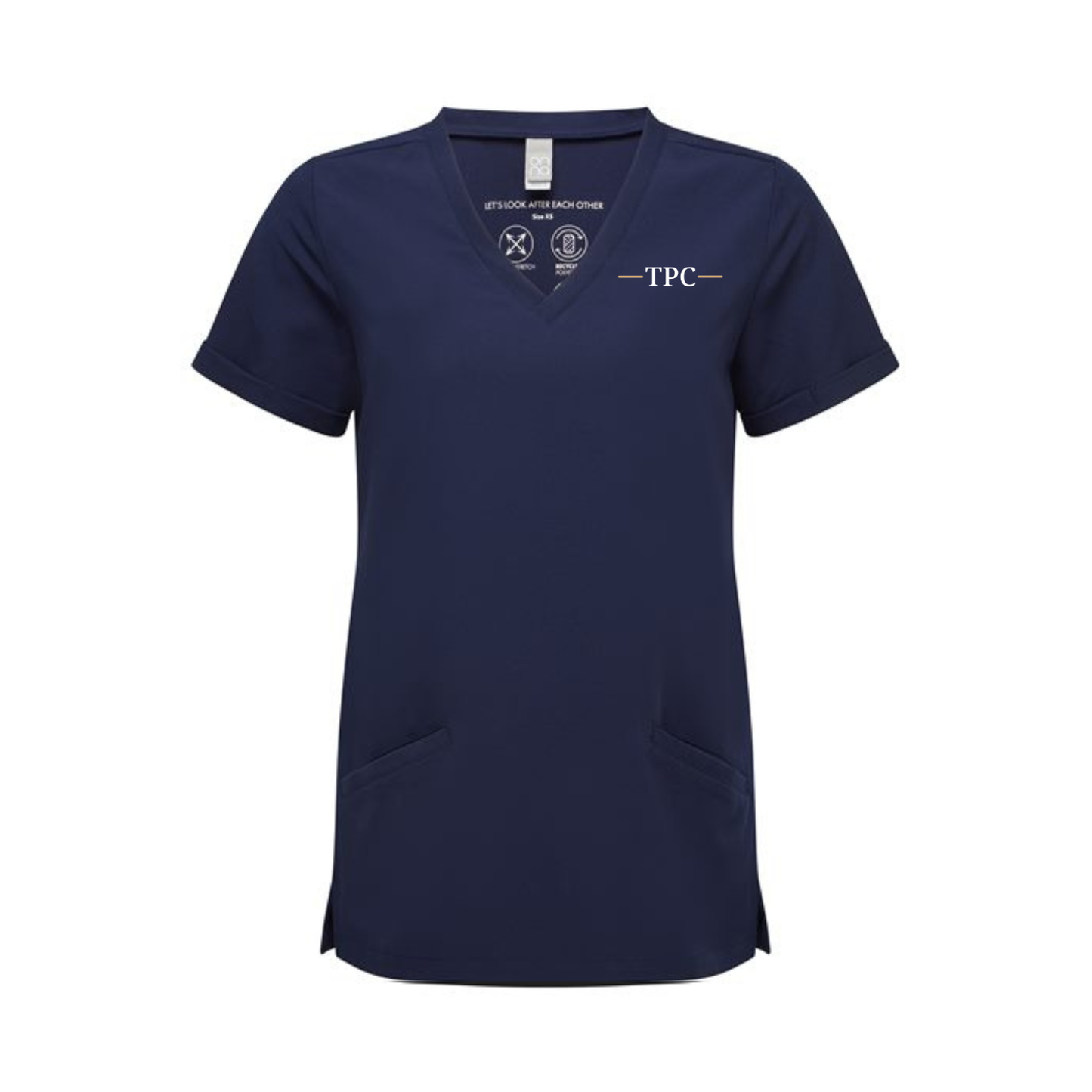 Women's Invincible V-Neck Stretch Scrub Top