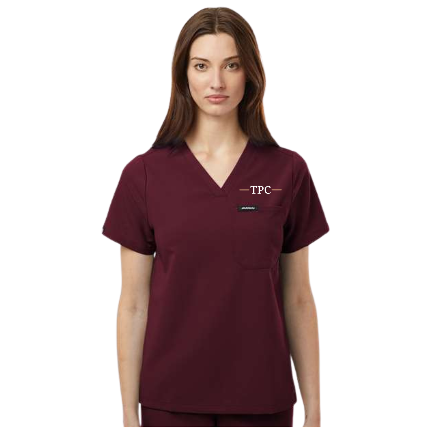 Women's Rhena Essential 1-Pocket Scrub V-Neck Top