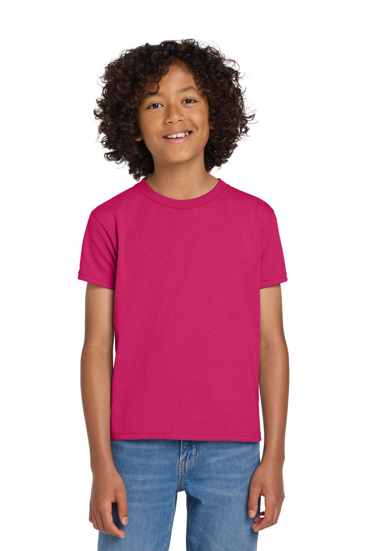 Gildan® Youth DryBlend® 50 Cotton/50 Poly T-Shirt.  8000B