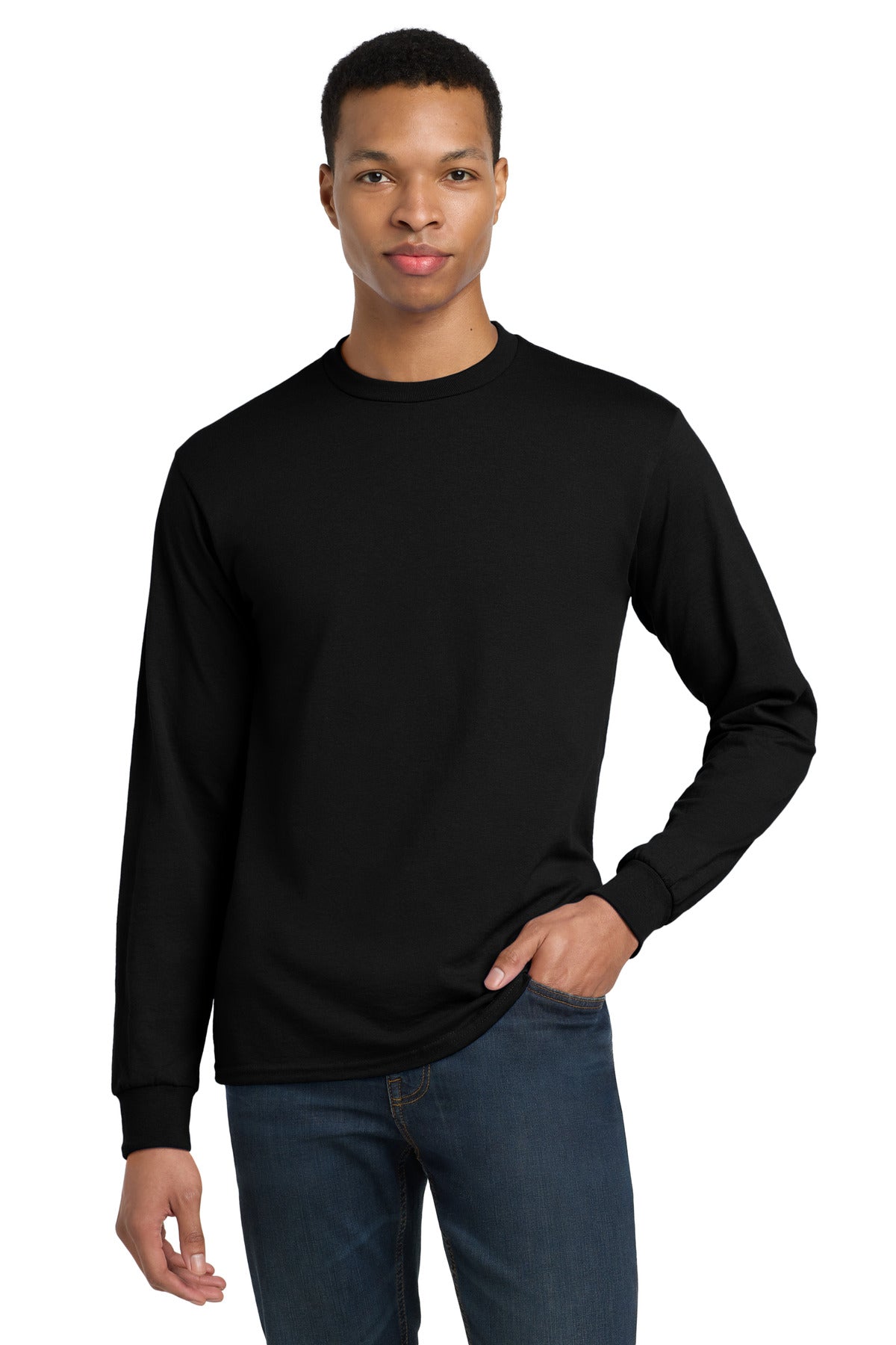 Gildan® - DryBlend® 50 Cotton/50 Poly Long Sleeve T-Shirt. 8400