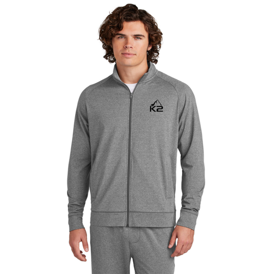 Sport-Tek® Sport-Wick® Stretch Full-Zip Cadet Jacket