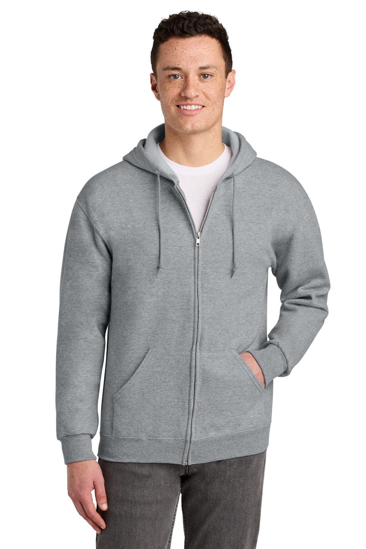 Jerzees® - NuBlend® Full-Zip Hooded Sweatshirt.  993M