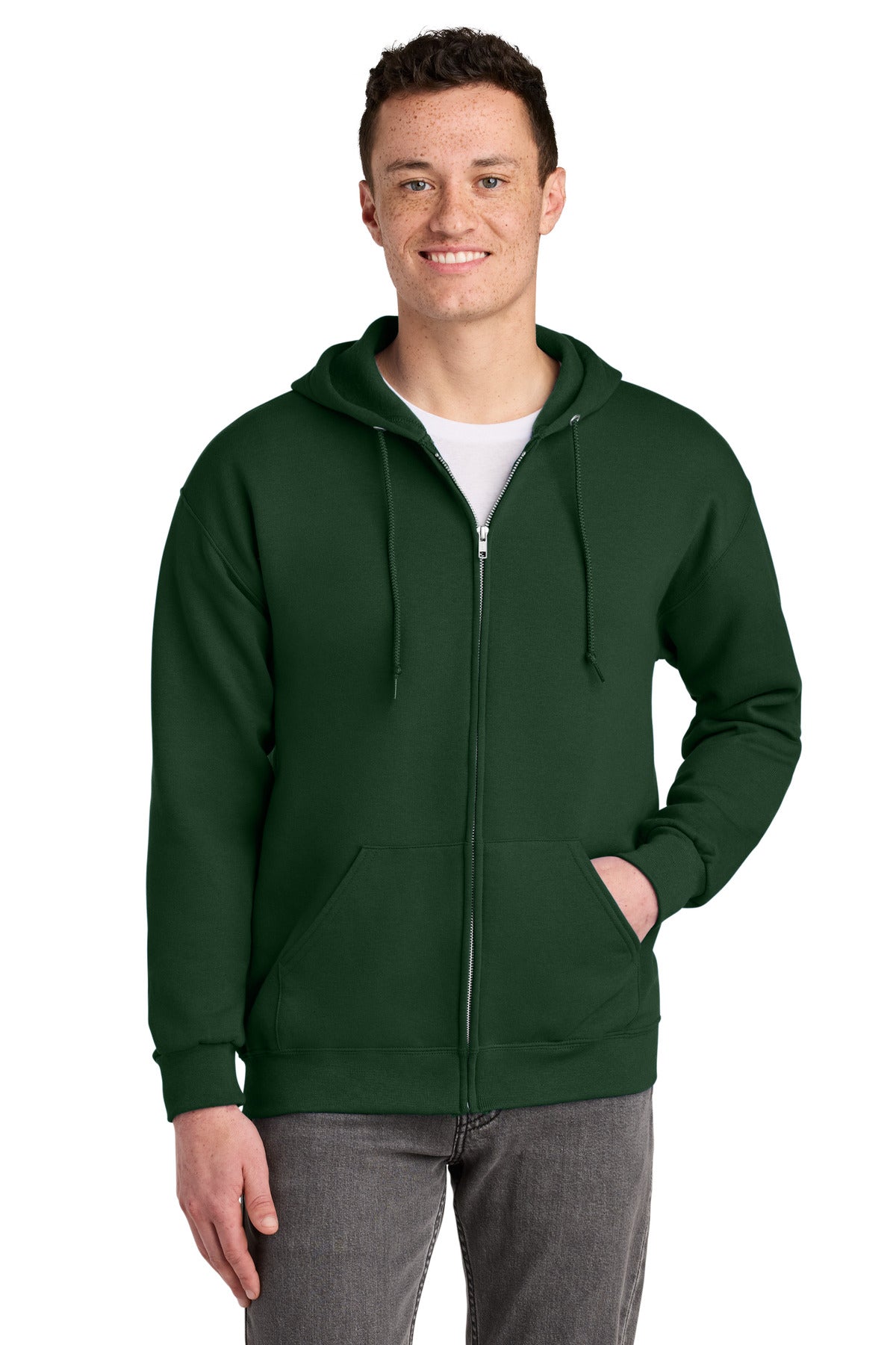 Jerzees® - NuBlend® Full-Zip Hooded Sweatshirt.  993M