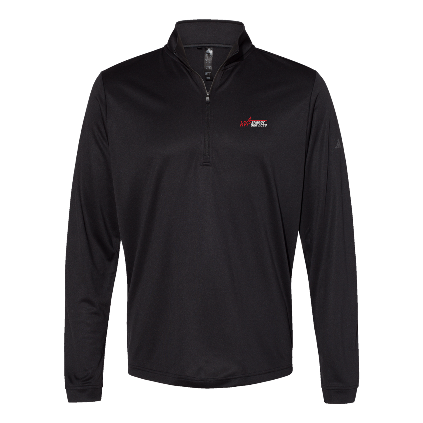 kvpenergy-adidas-quarter-zip-embroidery-leftchest-A401-black-flat-front