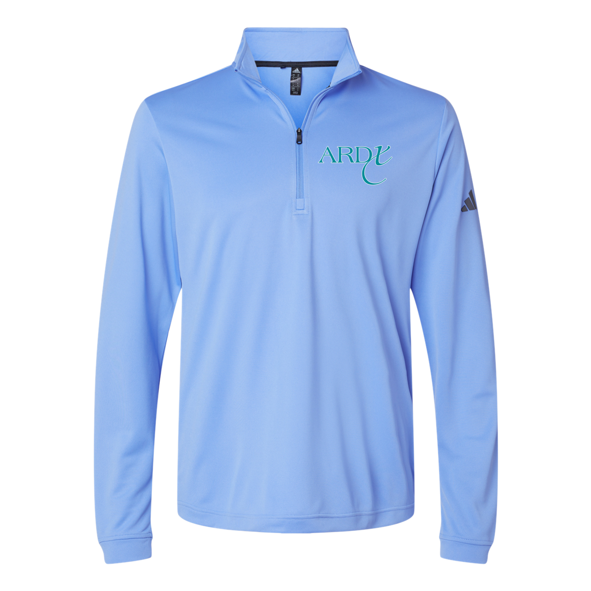 ardx-adidas-quarter-zip-embroidery-leftchest-A401-bluefusion-flat-front