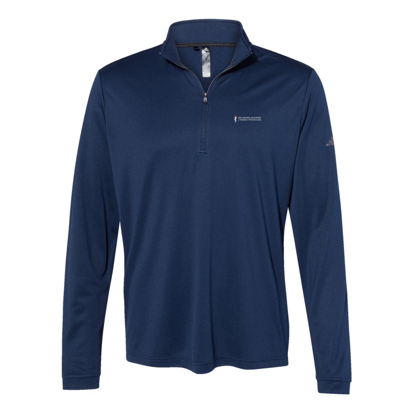 delfamdoc-adidas-quarter-zip-embroidery-leftchest-A401-collegiatenavy-flat-front