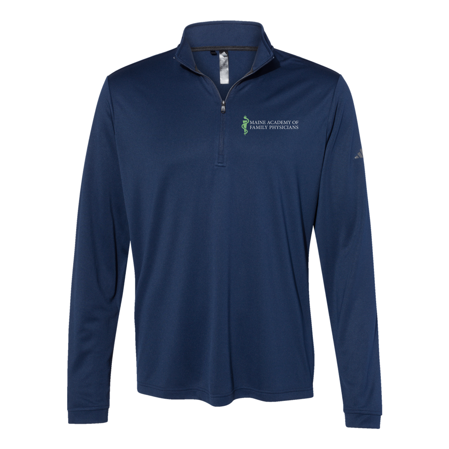 maineafp-adidas-quarter-zip-embroidery-leftchest-A401-collegiatenavy-flat-front