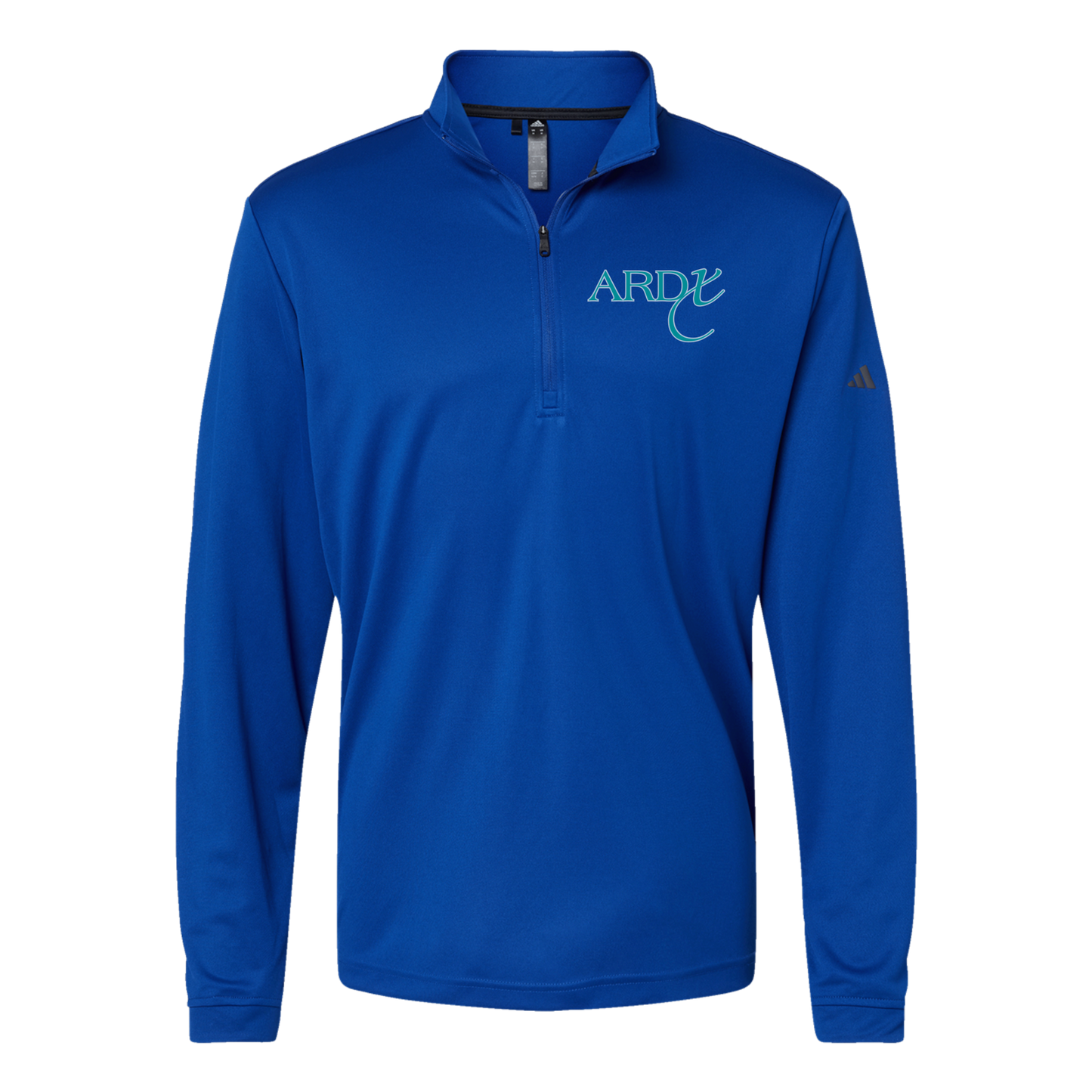 ardx-adidas-quarter-zip-embroidery-leftchest-A401-collegiateroyal-flat-front