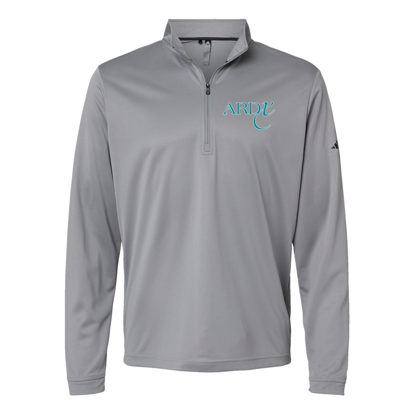 ardx-adidas-quarter-zip-embroidery-leftchest-A401-greythree-flat-front