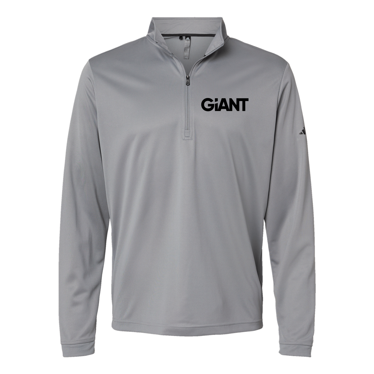 giantworldwide-adidas-quarter-zip-embroidery-leftchest-A401-greythree-flat-front