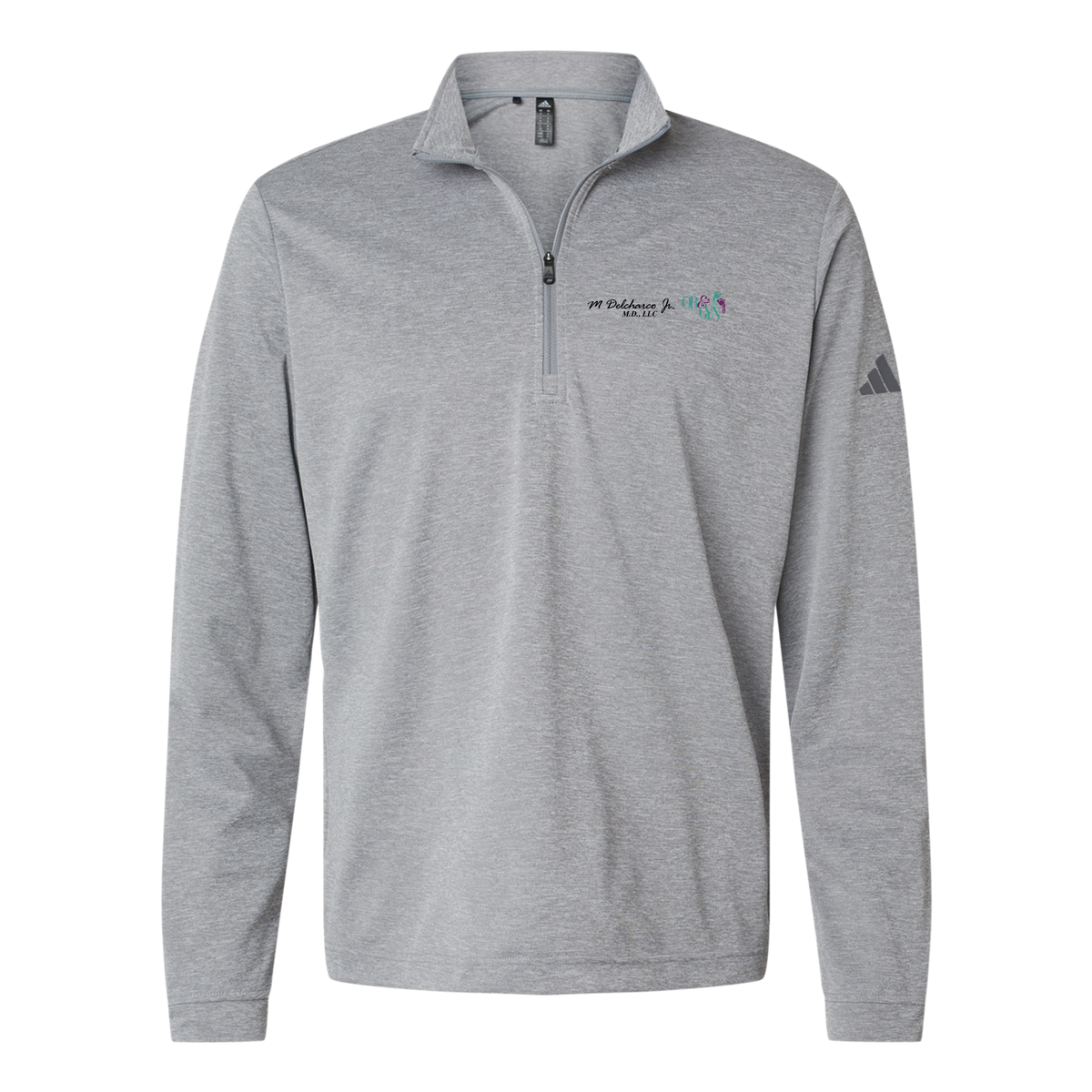 delcharco-adidas-quarter-zip-embroidery-leftchest-A401-greythreemelange-flat-front