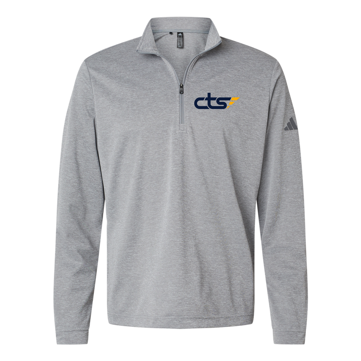cts1-adidas-quarter-zip-embroidery-leftchest-A401-greythreemelange-flat-front