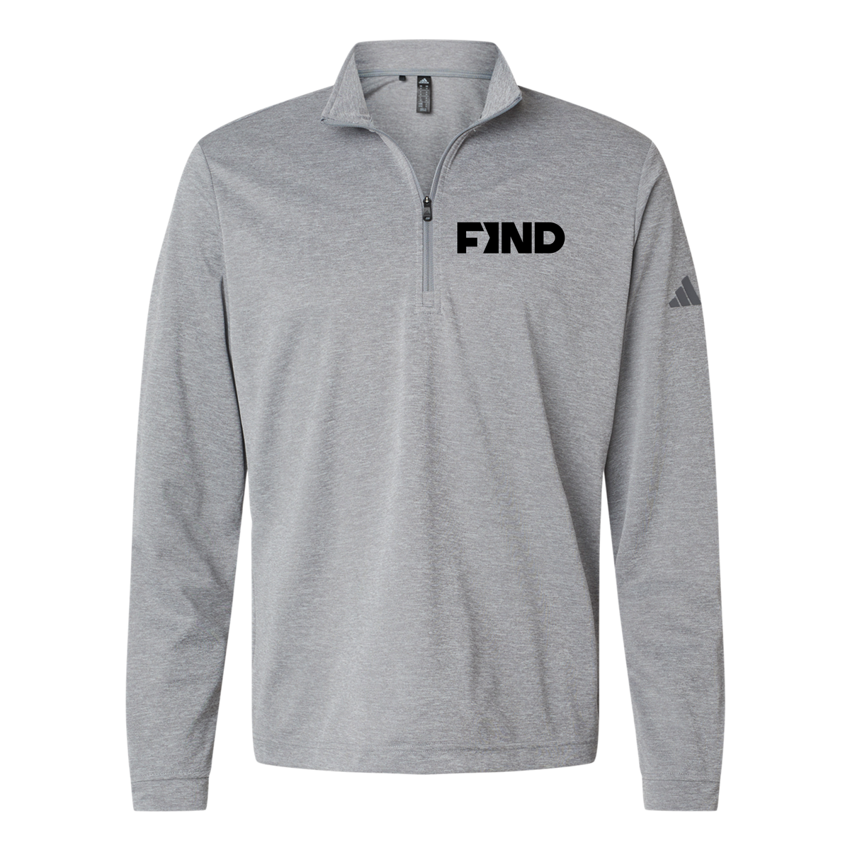 findrealestate-adidas-quarter-zip-embroidery-leftchest-A401-greythreemelange-flat-front