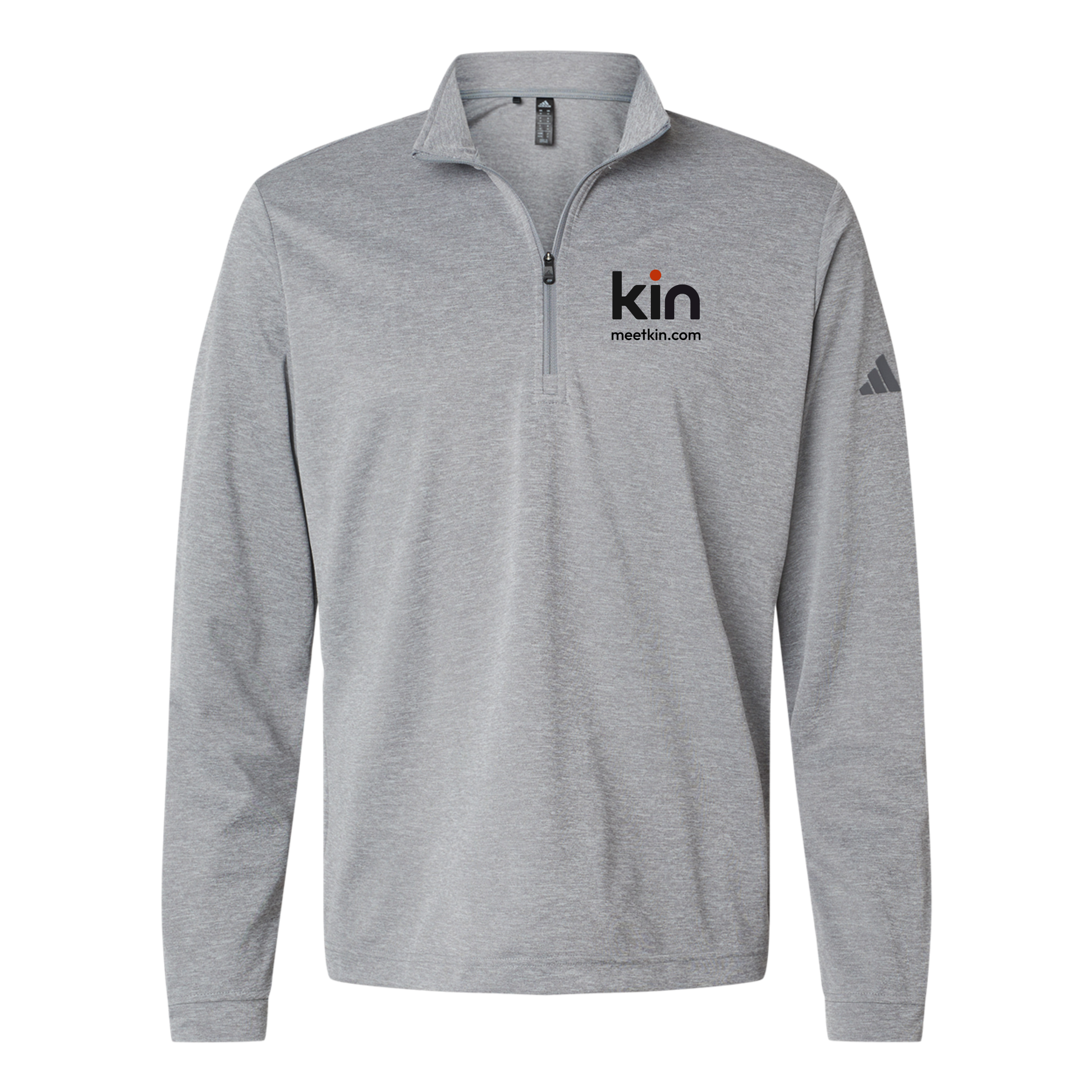 kin-adidas-quarter-zip-embroidery-leftchest-A401-greythreemelange-flat-front