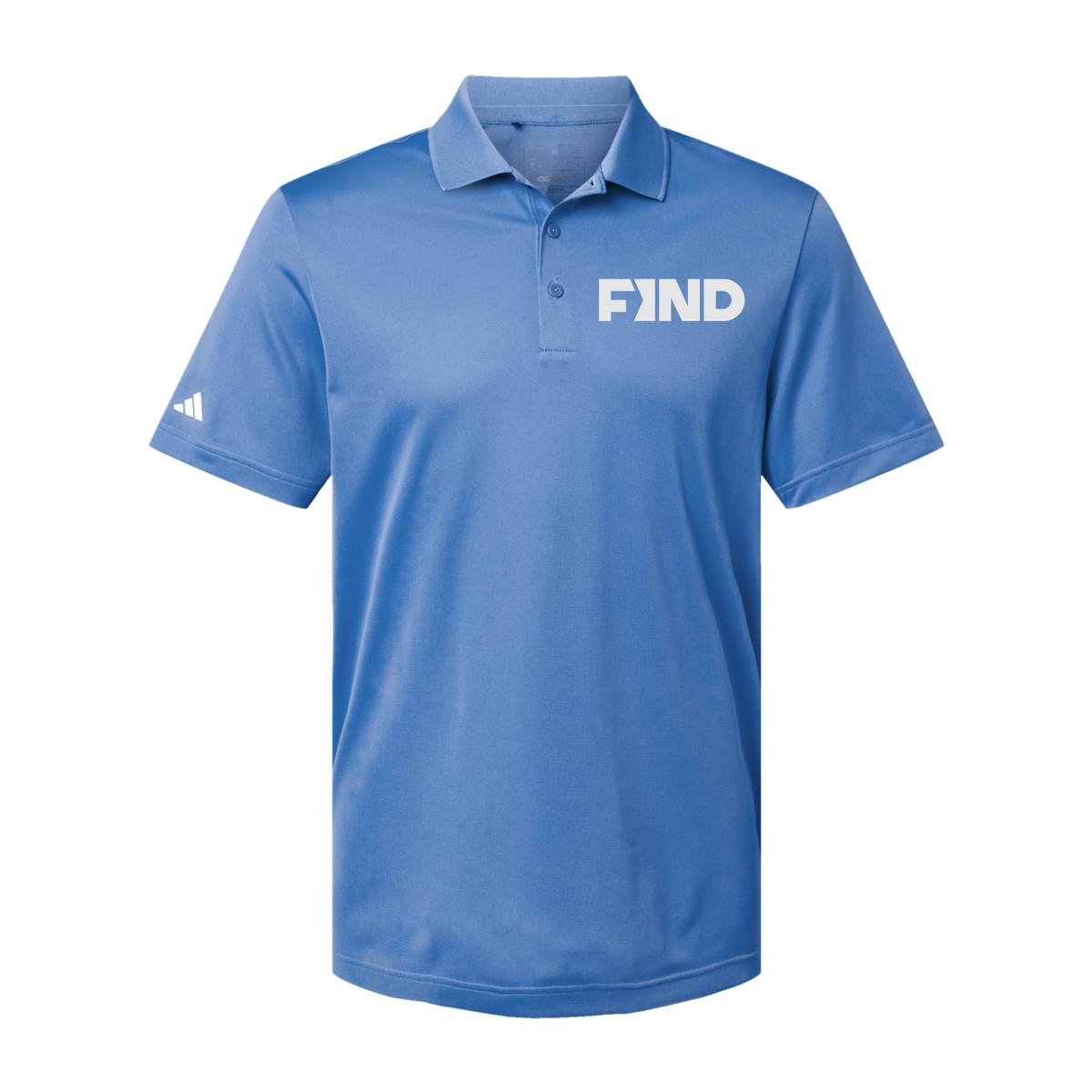 findrealestate-adidas-mens-sport-polo-shirt-embroidery-leftchest-A430-bluefusion-flat-front