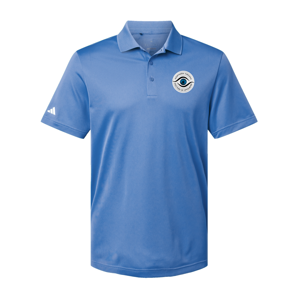 novaeyedocs-adidas-mens-sport-polo-shirt-embroidery-leftchest-A430-bluefusion-flat-front