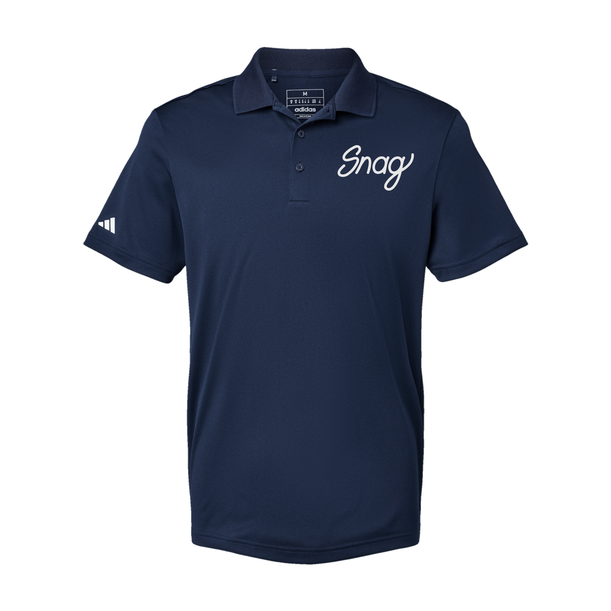 snagdelivery-adidas-mens-sport-polo-shirt-embroidery-leftchest-A430-collegiatenavy-flat-front