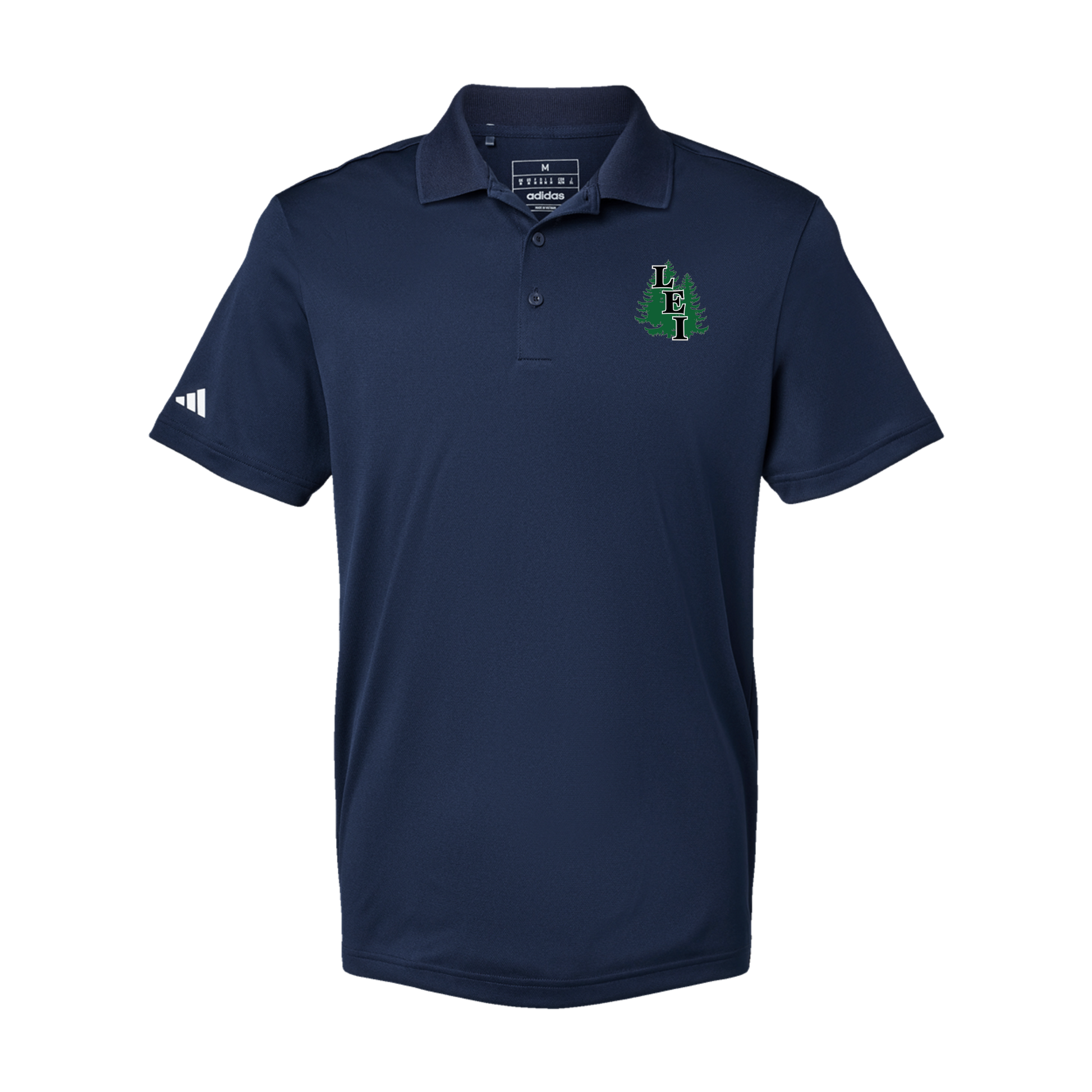 leisite-adidas-mens-sport-polo-shirt-embroidery-leftchest-A430-collegiatenavy-flat-front