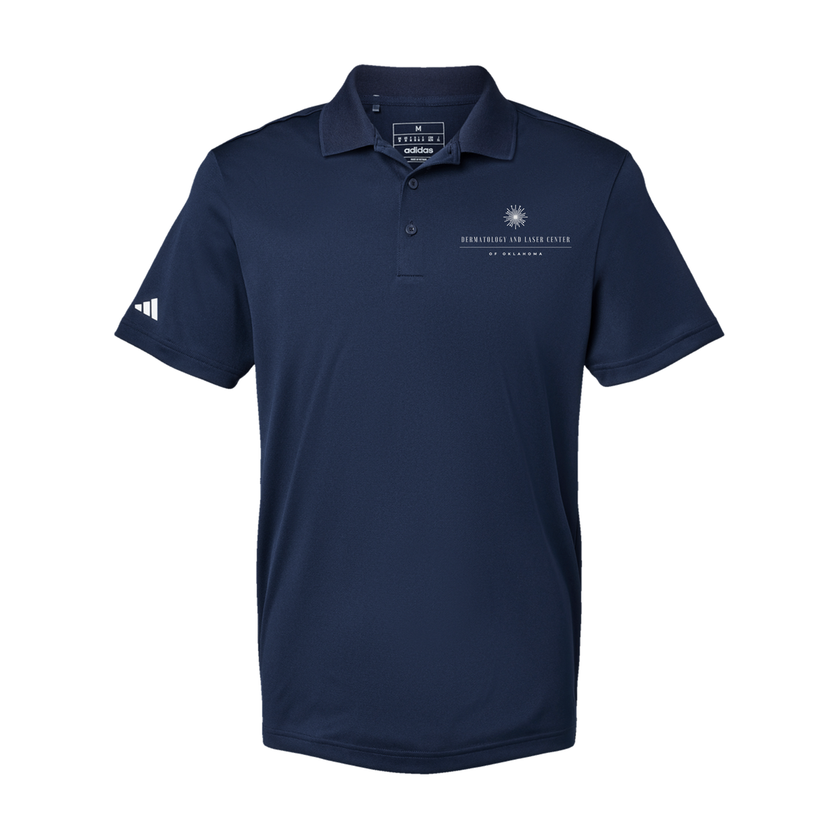 dermatologylaserok-adidas-mens-sport-polo-shirt-embroidery-leftchest-A430-collegiatenavy-flat-front